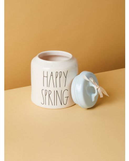 8in Happy Spring Cookie Jar offers at $10 in Home Goods