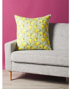24x24 Textured Lemon Pillow offers at $15 in Home Goods