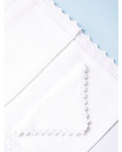 Made In Ireland 2pc Lace Edge Table Runner And Napkin Set offers at $37 in Home Goods