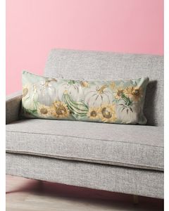 14x34 Sunflower And Pumpkin Foil Pillow offers at $12 in Home Goods