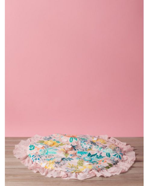 Kids Floral Print Play Mat offers at $12 in Home Goods