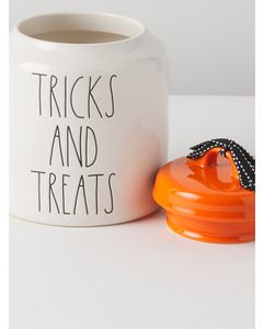 8.5in Ceramic Tricks And Treats Cookie Jar offers at $12 in Home Goods
