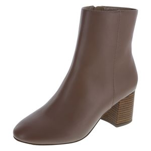 Fioni Womens Harry Low Block Heel Bootie offers at $29.99 in Payless