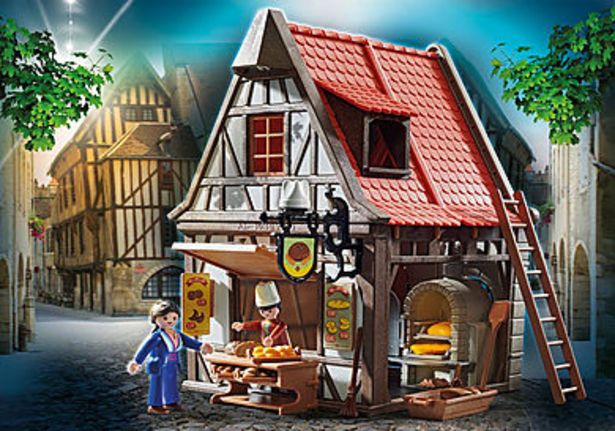 70954 Medieval Bakery offers at $39.99 in Playmobil