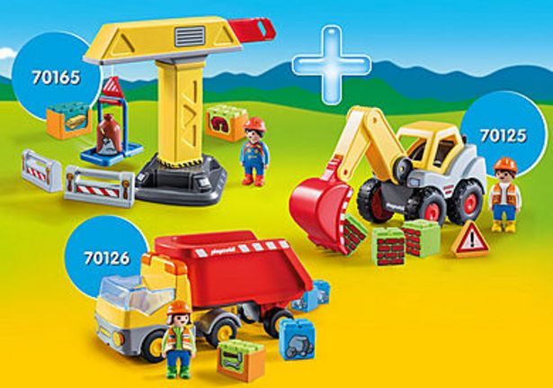 PM2003P PLAYMOBIL 1.2.3 Construction offers at $39.99 in Playmobil