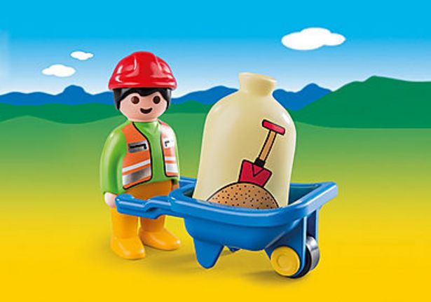 6961 Worker with Wheelbarrow offers at $3.74 in Playmobil