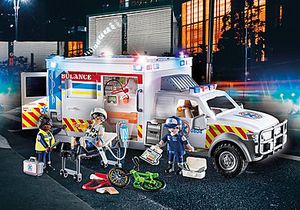70936 Rescue Vehicles: Ambulance with Lights and Sound offers at $79.99 in Playmobil