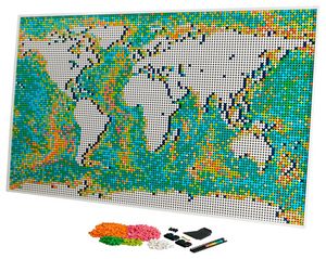 World Map offers at $249.99 in LEGO