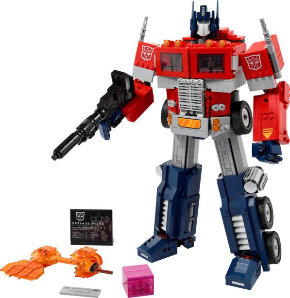 Optimus Prime offers at $169.99 in LEGO