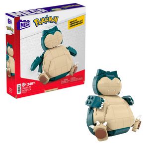 MEGA Pokémon Snorlax Building Set With 256 Compatible Bricks And Pieces offers at $26.99 in Barbie