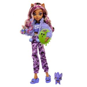 Monster High Doll And Sleepover Accessories, Clawdeen Wolf, Creepover Party offers at $24.99 in Barbie