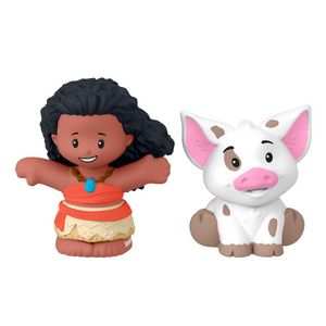 Fisher-Price Little People Disney Princess Moana &amp; Pua Figure Set, 2 Toddler Toys offers at $6.99 in Barbie
