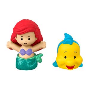 Fisher-Price Little People Disney Princess Ariel &amp; Flounder Figure Set, 2 Toddler Toys offers at $6.99 in Barbie