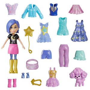 Polly Pocket Doll &amp; 18 Accessories, Poodle Glitter Pack offers at $22.99 in Barbie