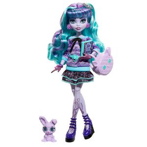 Monster High Doll And Sleepover Accessories, Twyla, Creepover Party offers at $24.99 in Barbie