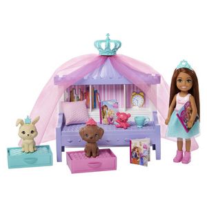 Barbie Princess Adventure Chelsea Princess Storytime Playset offers at $22.99 in Barbie