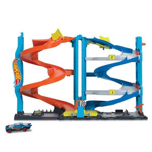 Hot Wheels City Transforming Race Tower Playset, Track Set With 1 Toy Car offers at $22.99 in Barbie