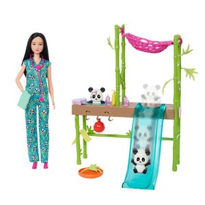 Barbie Panda Care And Rescue Playset With Doll And 20+ Accessories, Plus Color Change Feature offers at $33.99 in 