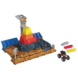 Hot Wheels Monster Trucks Arena Smashers Bone Shaker Ultimate Crush Yard With 1 Vehicle offers at $26.99 in Barbie