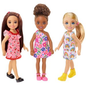 Barbie Dolls, Set Of 3 Chelsea Dolls With Removable Dress And Shoes offers at $22.99 in 