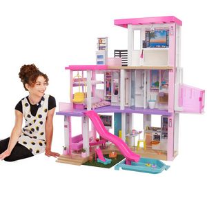 Barbie Dreamhouse Doll House Playset, Barbie House With 75+ Accessories offers at $224.99 in Barbie
