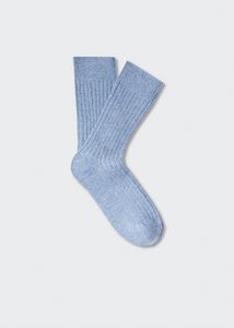 Ribbed woolen socks offers at $9.99 in Mango