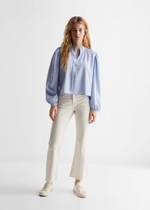 Crop cut blouse offers at $29.99 in Mango