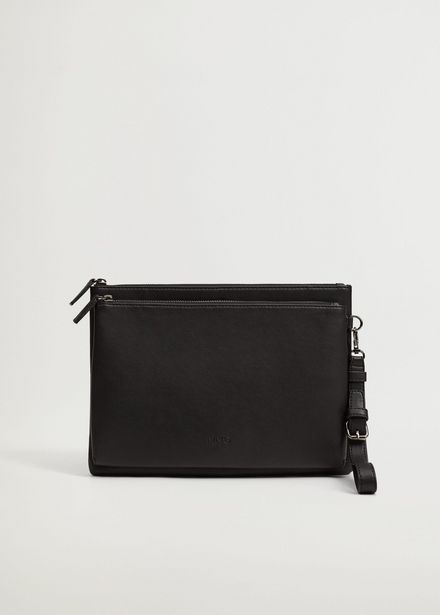 Leather-effect handbag offers at $19.99 in Mango
