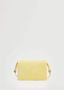 Leather cross body bag offers at $29.99 in Mango