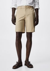 Chino Bermuda shorts offers at $25.99 in Mango