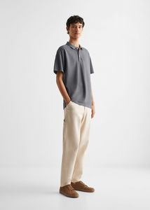 Pocket cargo pants offers at $39.99 in Mango