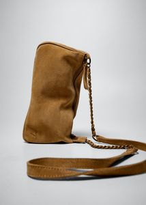 Pebbled leather bag offers at $29.99 in Mango