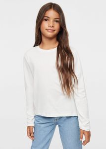 Long sleeve T-shirt offers at $5.99 in Mango