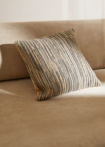 Striped cushion cover offers at $12.99 in Mango