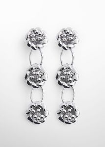 Flower pendant earrings offers at $8.99 in Mango