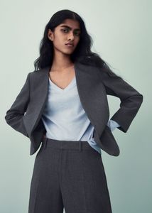 Suit blazer offers at $99.99 in Mango