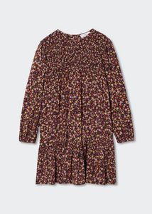 Floral print dress offers at $19.99 in Mango