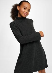 Knitted Perkins neck dress offers at $15.99 in Mango