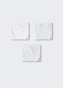 3 pack cotton panties offers at $6.99 in Mango