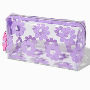Purple Daisy Medium Makeup Bag offers at $11.99 in Claire's