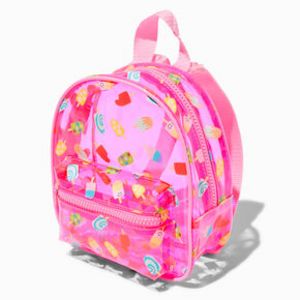 Claire's Club Transparent Popsicle Mini Backpack offers at $12.49 in Claire's