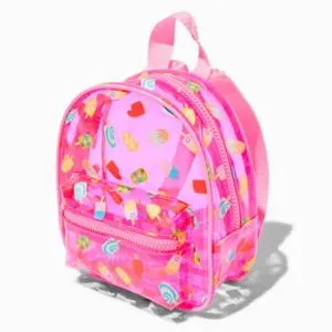 Claire's Club Transparent Popsicle Mini Backpack offers at $12.49 in Claire's