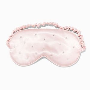Pink Bling Satin Sleeping Mask offers at $6.49 in Claire's