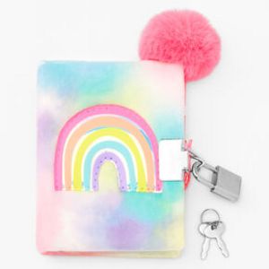 Claire's Club Pastel Rainbow Diary offers at $9.09 in Claire's