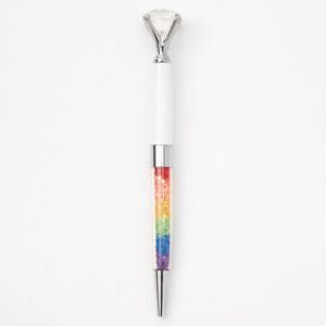 Rainbow Shaker Diamond Top Pen offers at $5.99 in Claire's