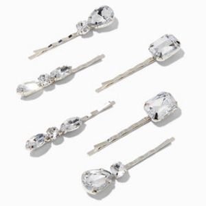 Glam Crystal Bobby Pins - 6 Pack offers at $8.99 in Claire's
