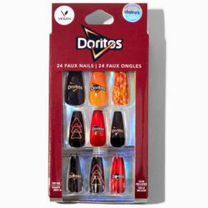 Doritos® Claire's Exclusive Squareletto Vegan Faux Nail Set - 24 Pack offers at $9.99 in 