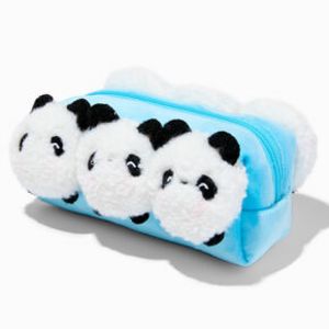 Stacked Pandas Blue Pencil Case offers at $11.99 in Claire's