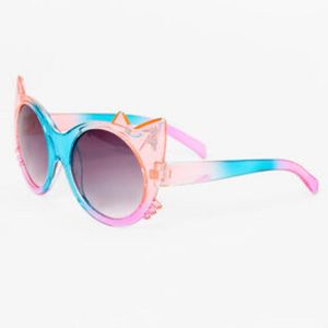 Claire's Club Pink Glitter Cat Sunglasses offers at $7.79 in Claire's