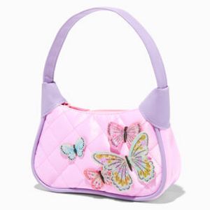 Claire's Club Lilac Butterfly Patch Handbag offers at $9.99 in Claire's